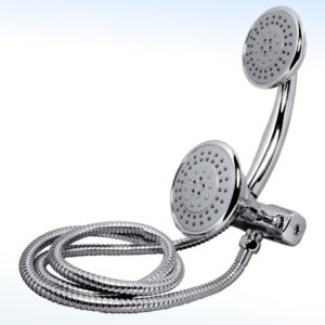 REGADERA TELÉFONO DE 3 1/2”Ø CON 5 FUNCIONES