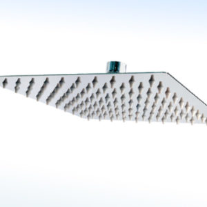 REGADERA ULTRA DELGADA CUADRADA DE 6” X 6“ SIN BRAZO