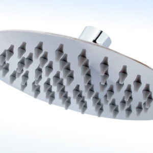 REGADERA ULTRA DELGADA REDONDA DE 6”Ø SIN BRAZO