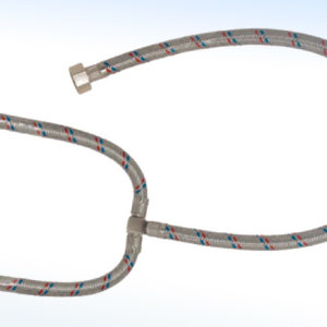 ALIMENTADOR MAXIFLEX 1/2” X 1/2” X 1/2” X 55cm PARA FREGADERO