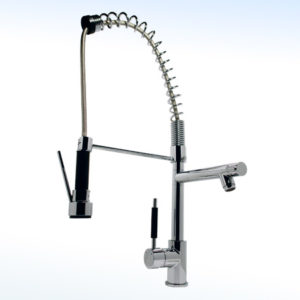 MEZCLADORA MONOMANDO PARA FREGADERO CON FUNCIÓN SPRAY