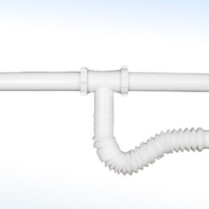 SALIDA CENTRAL DOBLE PARA FREGADERO