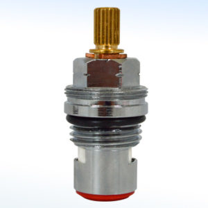 CAR.CERAMICO T/ORION CROMADO P/AGUA CALIENTE D/LATÓN E/FINA